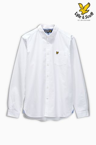 White Lyle & Scott Oxford Shirt